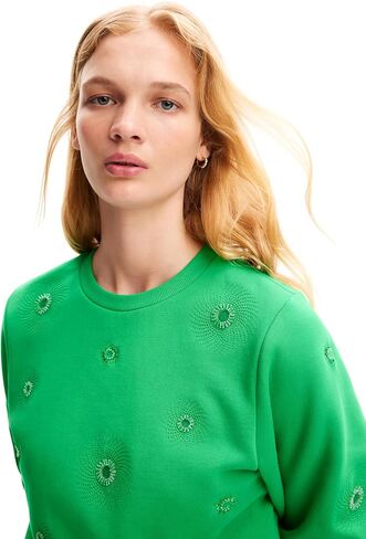 Desigual Women's Sudadera Rayas Imagotipo in Saudi Arabia