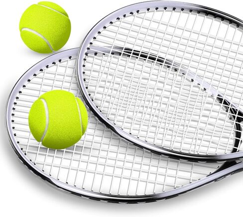 4 Pack Tennis Rackets for Adults Recreational 4 Players Pre Strung 27 Inch Tennis Racquets Lightweight Tennis Rackets Bulk with 4 Tennis Balls 4 Overgrips for Tennis Training in Saudi Arabia