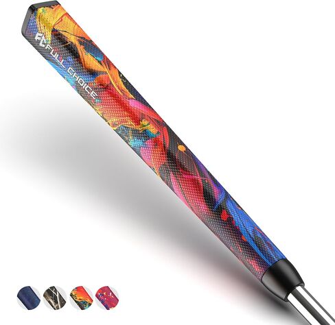 Pistol Golf Putter Grip Fashion Design, Non-slip Surface Texture， Comfortable Feel and High Feedback， Putter Grips Standard for Men, Women and Junior Golfers in Saudi Arabia