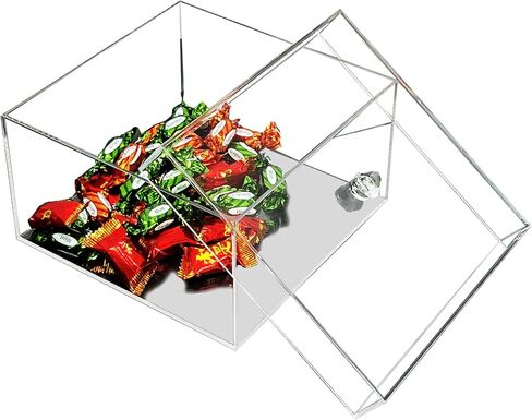 منظم صناديق عرض أكريليك شفاف للمجوهرات والساعات والساعات والأقلام والقلائد والأساور والأقراط والمزيد in Kuwait