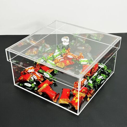 منظم صناديق عرض أكريليك شفاف للمجوهرات والساعات والساعات والأقلام والقلائد والأساور والأقراط والمزيد in Kuwait