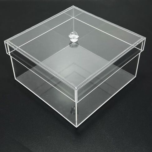 منظم صناديق عرض أكريليك شفاف للمجوهرات والساعات والساعات والأقلام والقلائد والأساور والأقراط والمزيد in Kuwait