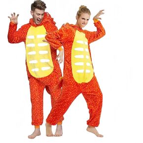 Triceratops Dinosaur Onesie Animal Cosplay Costume Halloween Christmas Pajamas for Adult Cartoon One Piece Unisex