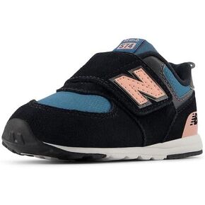 New Balance Unisex-Child 574 V1 Season New-b Hook and Loop Sneaker