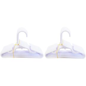 24 شماعة بيضاء متينة من MyBrittany متوافقة مع ملابس الدمى للفتيات مقاس 18 بوصة in Kuwait