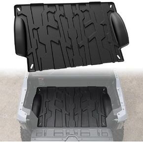SAUTVS TPE Cargo Bed Mat Liner for Yamaha Wolverine RMAX 2 1000, Rubber Rear Cargo Bed Mat All Weather Protector Slush Liner for Yamaha Wolverine RMAX2 1000 2021 2022 2023 2024 Accessories(1PCS)