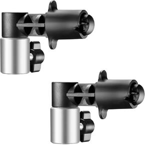 NEEWER 3 Pack Reflector Holder Backdrop Clamp, Sturdy Aluminum Alloy Photography Reflector Disc Holding Positioning Clamp Mount Adapter for Light Stand with 5/8" Stud, RF-NA-2