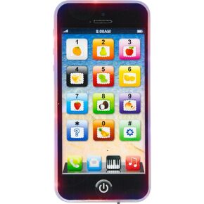 لعبة الهاتف الخليوي للأطفال الصغار تعلم اللعب الهاتف الذكي | مع 8 أوضاع وأضواء وامضة للأولاد والبنات in Kuwait