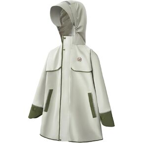 Lightweight Kids Raincoat Waterproof Outwear Breathable Rainwear for Boys, Girls