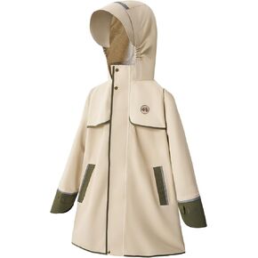 Lightweight Kids Raincoat Waterproof Outwear Breathable Rainwear for Boys, Girls