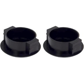 2Pcs Rear Bumper Spare Tire Carrier Locking Cap Replacement Spare Wheel Lock Cover Key Hole Filler Plug for Ford F-150 2004-2014