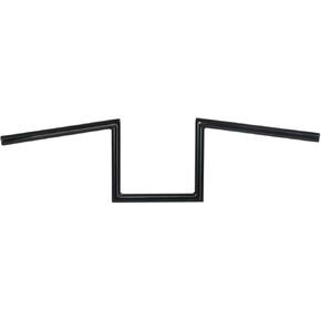 8'' Rise 7/8'' 22mm Motorcycle Handlebar Z bar Drag Bar Fit Universal Gloss Black