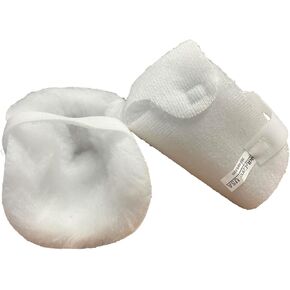 Skil-Care Multi-Ply Heel Protector 2023 MODEL, Universal - Pressure Relief, Synthetic Sheepskin, Vent Holes for Air Flow, Moisture Reduction, Snug Fit, Launderable, 503015