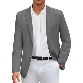COOFANDY Mens Casual Blazer Slim Fit Suit Jacket Two Button Lightweight Sport Coat Formal Business Jackets