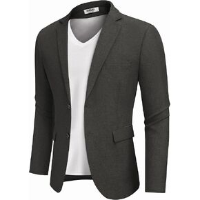 COOFANDY Men's Blazer Casual Sport Coats Two Buttons Lightweight Suit Jacket