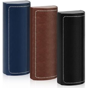 Unaone Glasses Case Hard Shell - 3PCS Eyeglass Case Portable Glasses Protective Case for Men and Women