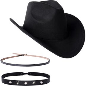 ورأى قبعة الغربية النساء الرجال قبعة رعاة البقر واسعة حافة للحزب الغربي in Kuwait