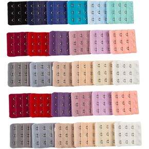 Mikinona 30Pcs Underwear extender bra extension tools comfortable bra buttons bra extender 2 hook jumpsuit