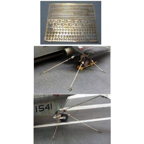 Dan Models 48519-1/48 Aircraft Mooring Chains, Carrier-Based Helicopter