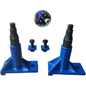 Superior Shipping Container Axels, Shipping Container Wheel Kits, Bolt-on Spindle Kit for 8 Lug & 6 Lug Ldle Hubs, Moves up to 40ft Shipping Container, Spindle Kit Only, No Hubs (1 Set) (Black)
