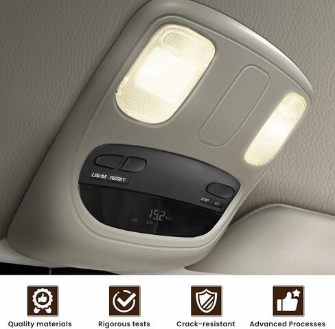 مجموعة مبيت وحدة التحكم العلوية 06-09 Ram 1500 2500 3500 4500 5500 1DK78BD1AA، مصباح قراءة خريطة قبة وحدة التحكم العلوية متوافق مع دودج رام in Saudi Arabia