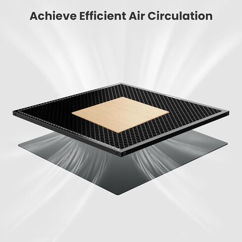 ToCome Honeycomb Laser Bed 300 x 300mm Steel Honeycomb Working Bed for Laser Engraver Laser Cutter 11.8" x 11.8" in Saudi Arabia
