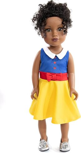 Little Adventures Twirl Princess Doll Dress (Alpine) - Doll Not Included - Machine Washable Child Pretend Play and Party Doll Clothes with No Glitter in Saudi Arabia