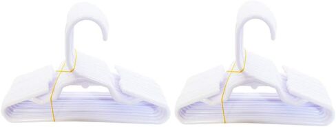 24 شماعة بيضاء متينة من MyBrittany متوافقة مع ملابس الدمى للفتيات مقاس 18 بوصة in Kuwait