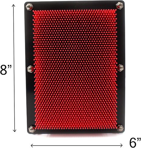 PowerTRC 3D Pin Art Sculpture Pin Impression 8" X 6" Toy Hand Mold | Novelty Gifts | Dark Bluee in Kuwait