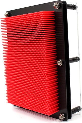 PowerTRC 3D Pin Art Sculpture Pin Impression 8" X 6" Toy Hand Mold | Novelty Gifts | Dark Bluee in Kuwait