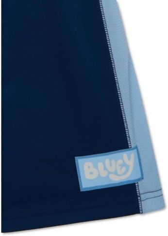طقم مكون من قطعتين من تي شيرت وسروال قصير بغطاء للرأس للأولاد الصغار من Bluey in Saudi Arabia