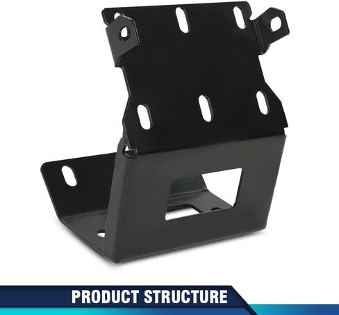 PIT66 ATV Winch Mount Plate Bracket Compatible with Honda Foreman TRX500 2014-2019/Fit Honda Rancher TRX420 2014-2019 in Saudi Arabia