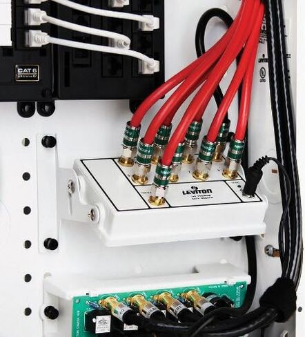 Leviton 47693-16P 1x16 Premium Amplified CATV Module in Kuwait