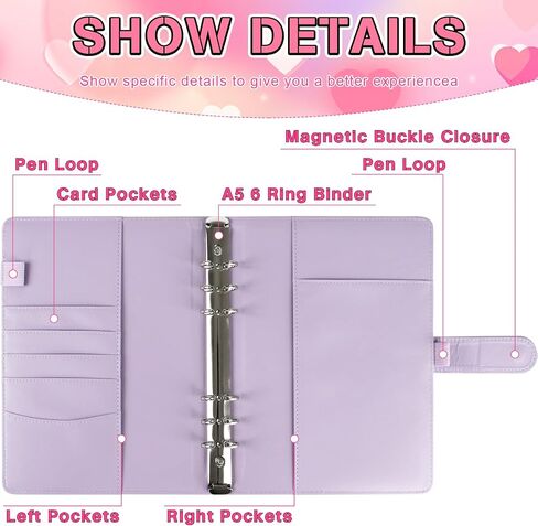 Kpop Photocard Binder, PU Leather A5 Photocard Holder with 200 Pocket, K-Pop Korean Pop Photocard Holder Binder Book, 4 Photo Style Photo Card Album Trading Cards Organizer(White) in Saudi Arabia
