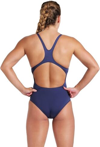 Arena Women's Solid Team MaxLife Swimsuit Swim Pro Open Back One Piece Racing Bathing Suit Competition Training Swimwear in Saudi Arabia