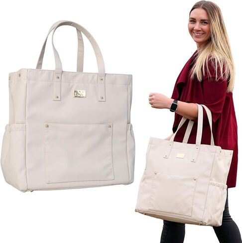 Tote bag for Women, 900 D Oxford Lightweight Spacious Tote Handbags, Shoulder Bag for Women | Multifunctional| Durable in Saudi Arabia