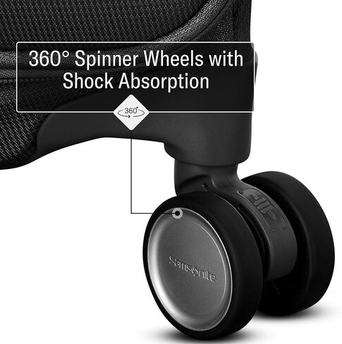 سامسونايت خفيف الوزن وقابل للتوسيع، أسود، قابل للحمل 20 بوصة in Kuwait