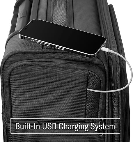 سامسونايت خفيف الوزن وقابل للتوسيع، أسود، قابل للحمل 20 بوصة in Kuwait