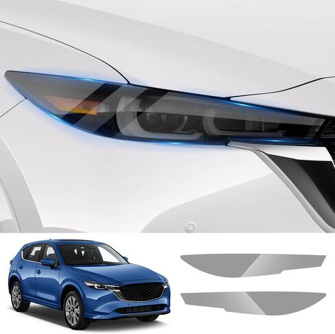 سيارة العلوي فيلم واقية لمازدا CX-5 CX5 2022 2023 2024 2025 SUV اكسسوارات السيارات الديكور الخارجي سموكي ماتي الأسود الذكية تينت غطاء من البولي يوريثان الحراري الفينيل التفاف الذاتي ملصق عدة الذيل ضوء لفة in Saudi Arabia