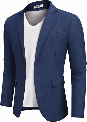 COOFANDY Men's Blazer Casual Sport Coats Two Buttons Lightweight Suit Jacket in Saudi Arabia