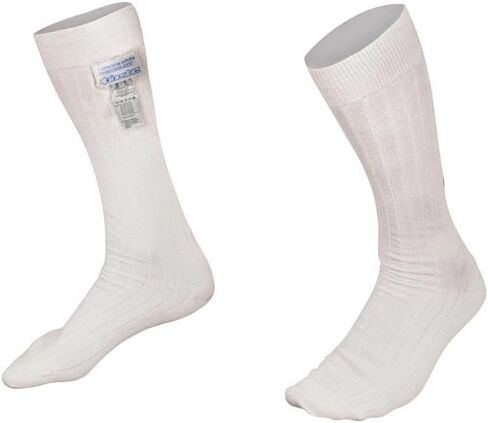 Alpinestars ZX V2 Nomex Socks FIA 8856-2018 - Small - White (4704320-20-SM) in Saudi Arabia