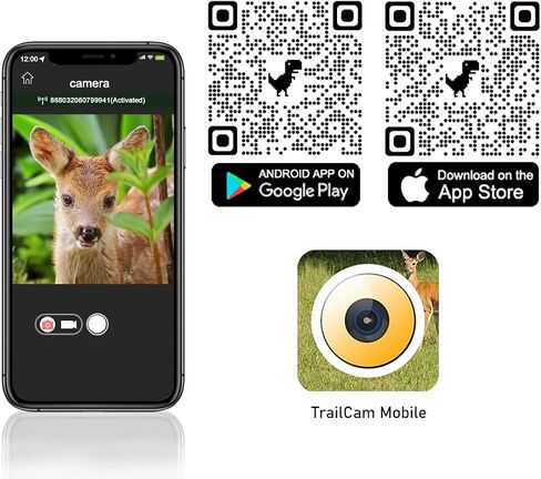 Folgtek 3-Pack Trail Cameras Wildlife Cam 24MP 1296P HD فيديو للرؤية الليلية و0.1 ثانية وقت الحركة المنشط IP66 مقاوم للماء، 120 درجة زاوية واسعة الفاصل الزمني وحماية كلمة المرور للصيد في الهواء الطلق in Kuwait