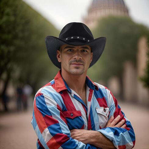 ورأى قبعة الغربية النساء الرجال قبعة رعاة البقر واسعة حافة للحزب الغربي in Kuwait