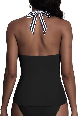 ملابس السباحة النسائية من Mycoco، ملابس السباحة Underwire Tankini، ذات التحكم في البطن، ملابس السباحة العلوية فقط in Kuwait