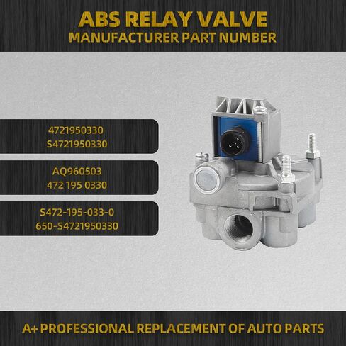 صمام ترحيل ABS للمقطورة Dasbecan متوافق مع Meritor S4721950330 Wabco 4721950330 in Saudi Arabia