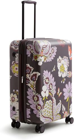 حقيبة أمتعة Vera Bradley ذات الجانب الصلب للنساء مقاس 26 بوصة Adair Spinner، باقة رقيقة، مقاس واحد in Saudi Arabia