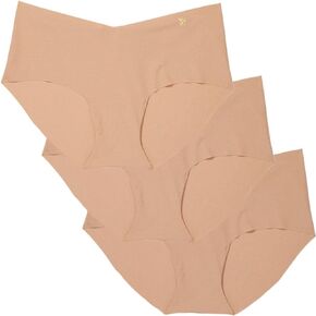 Victoria's Secret Seamless No Show Panties (L, Tan)