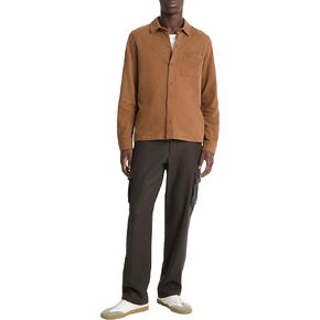 Vince Men's Sueded Jersey L/S Button Down