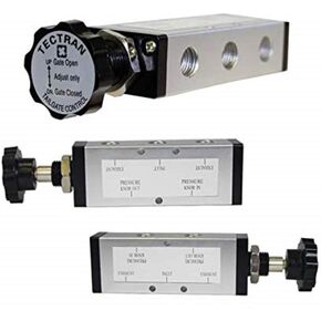 Tectran 29-PP4 Push Pull Valve (, Heavy Duty (5) 1/4" NPT Ports)