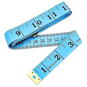 Blue Body Measuring Tape, Sewing Tape Measures,Tape Measure Body Measuring Tape for Body Fabric Sewing Tailor Cloth Knitting Craft Weight Loss Measurements Retractable 60 Inch，Tape Measures and Rulers